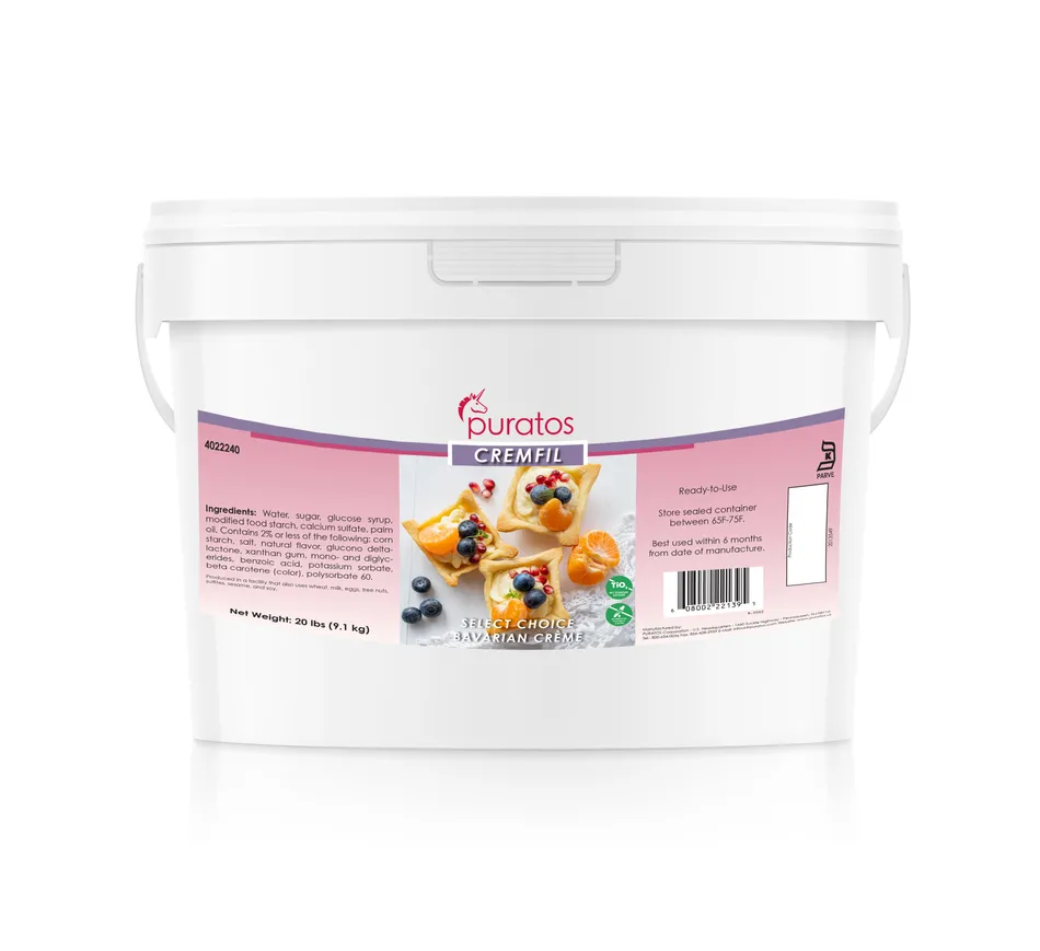 Cremfil Silk Cream Cheese (no titanium dioxide) - Puratos